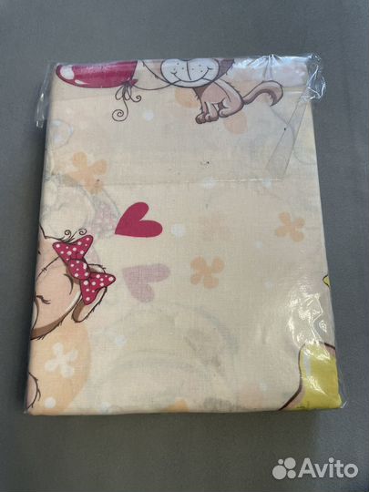 Комплект постельного белья для новорожденных новый