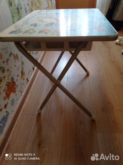 Детский столик раскладной развивающий