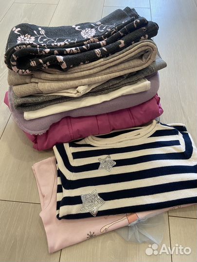 Детские вещи пакетом на девочку