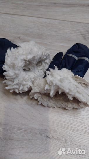 Варежки краги на 1 год