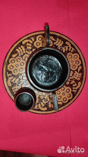 Деревянный ковш. Стопкарь