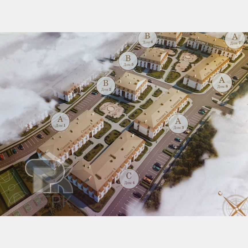 1-к. квартира, 37,7 м², 3/3 эт.