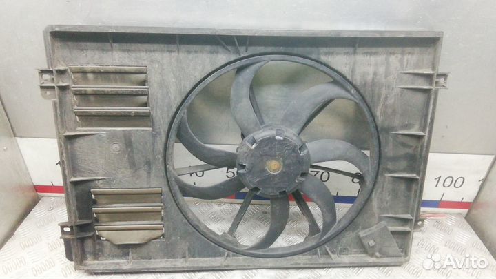 Вентилятор радиатора skoda octavia A5 2012