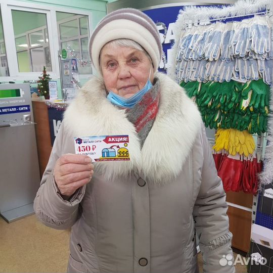 Теплица из поликарбоната усиленная