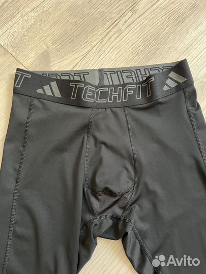 Тренировочные леггинсы adidas techfit 3/4