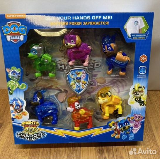 Щенячий патруль Мега светящие щенки