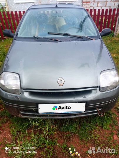 Renault Clio 1.4 МТ, 2000, 300 000 км