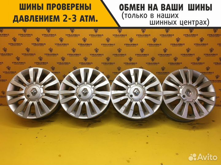 4 шт. Диски Renault Original- R15 (4х100)