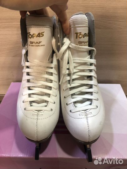 Коньки фигурный Graf Topas 32 размер