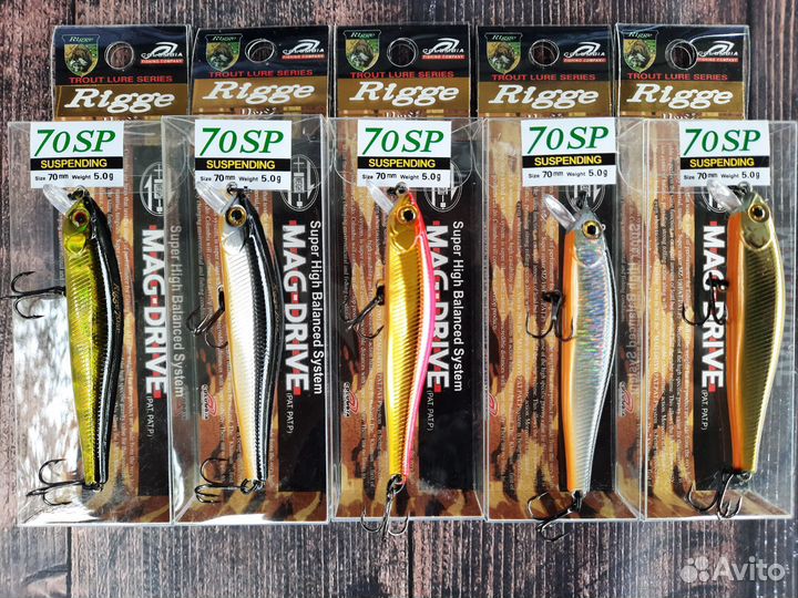 Воблер zipbaits rigge 70sp