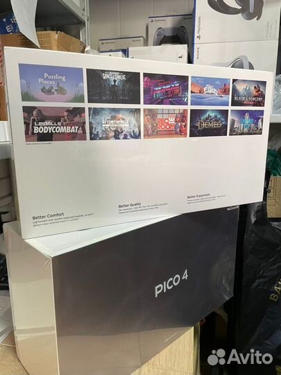 Новый Pico 4 128GB шлем VR