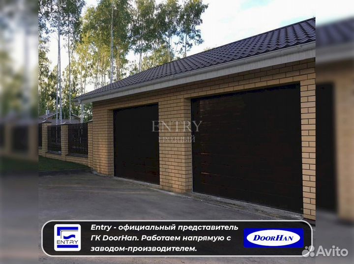 Ворота гаражные секционные