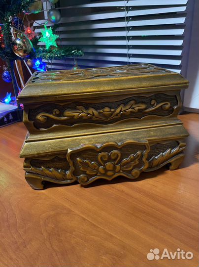 Шкатулка для украшений ручной работы