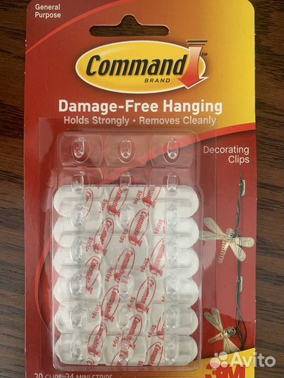 Клипса для герлянды, провода