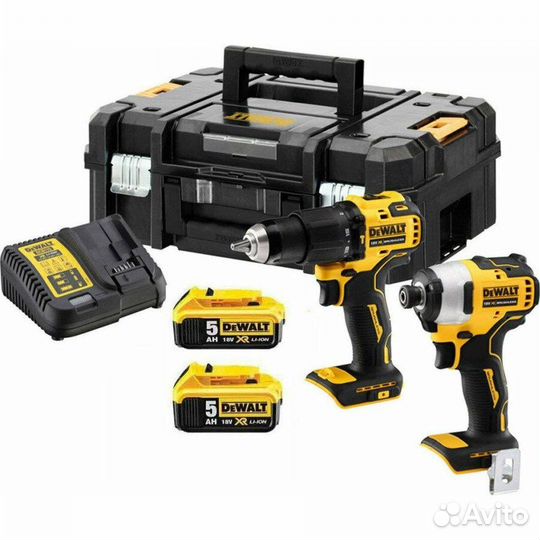 Набор аккумуляторного инструмента dewalt DCK 2062