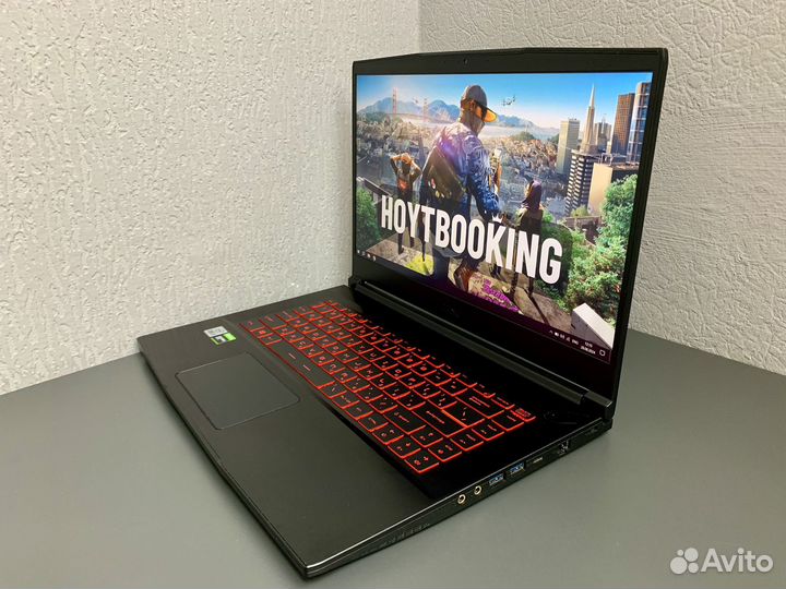 Игровой ноутбук MSI/nvidia GeForce GTX 1650 MAX-Q