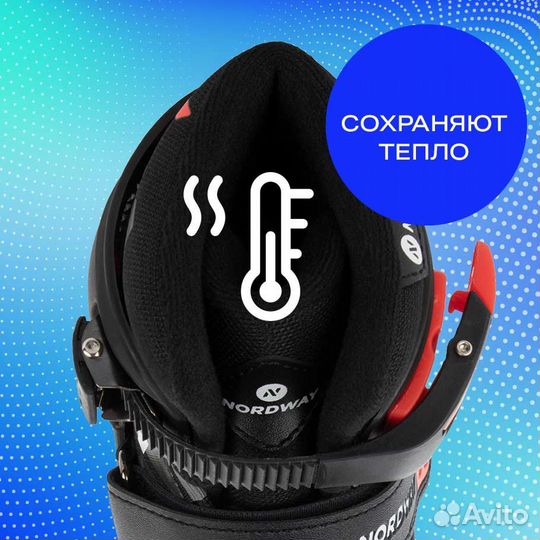 Коньки детские раздвижные Nordway Slide новые