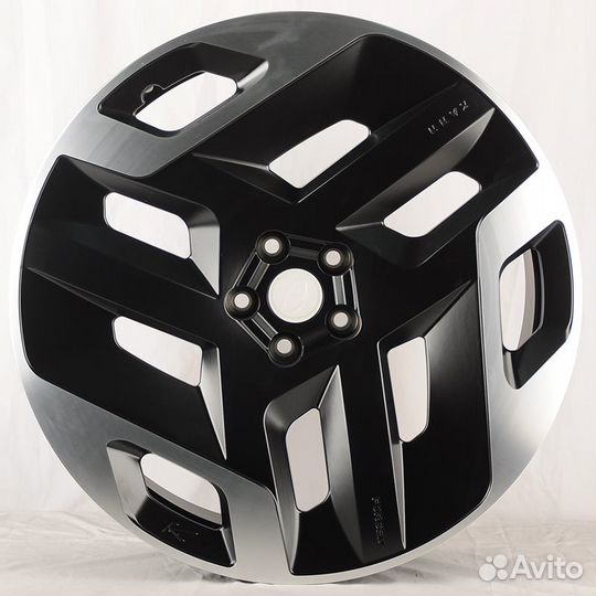 Диски KoKo Kuture 0371 9.5x22/5x120 D72.6 ET45 Satin Black Machined Face