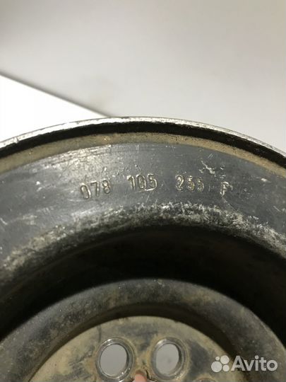 Шкив коленвала Audi A6C5