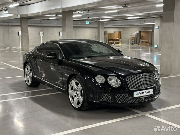 Bentley Continental GT 6.0 AT, 2012, 102 500 км