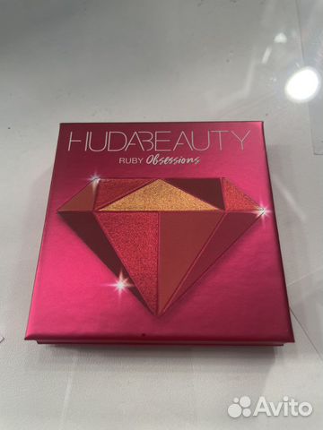 Палетка теней huda beauty Ruby Obsessions
