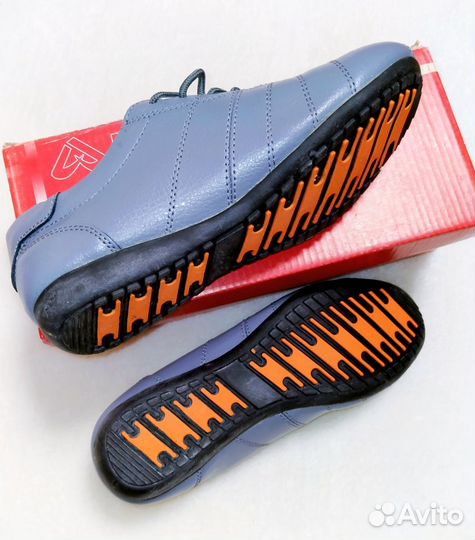 Обувь женская, сер. кожа, р-ры 37,38,39 /новые