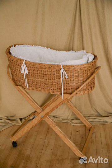 Люлька колыбель плетеная
