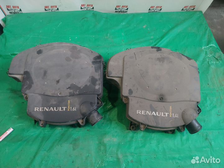 Корпус воздушного фильтра renault logan
