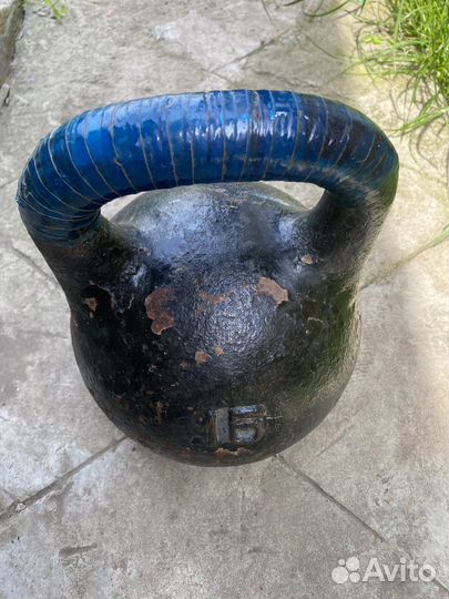 Гиря 2 по 16кг и 1 на 24кг