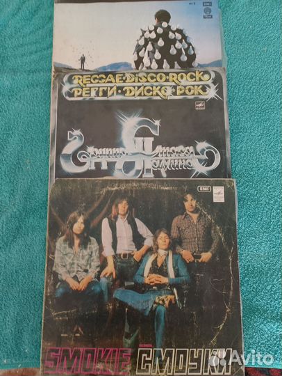 Виниловые пластинки фирмы 