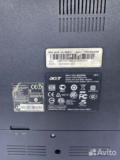 Ноутбук Acer ms2261