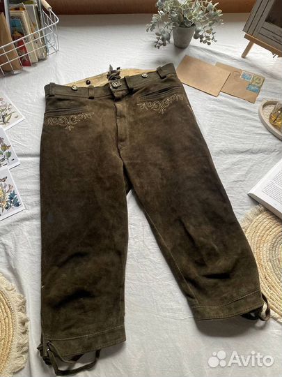 Юбка, шорты и бриджи из натуральной кожи винтаж