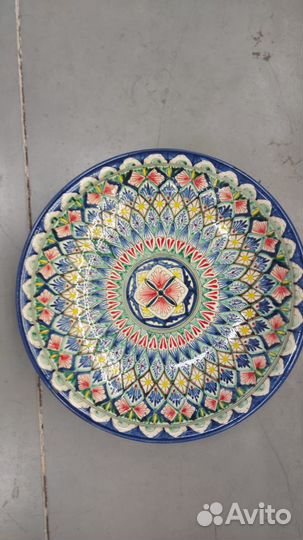 Ляган - Узбекское Керамическое Блюдо, 1 сорт