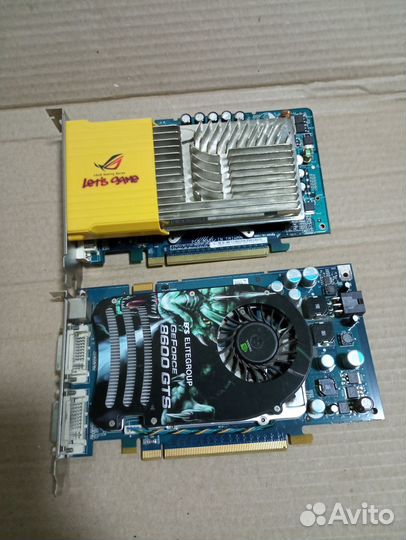Видеокарта GeForce 8600 GT+8600 GTS