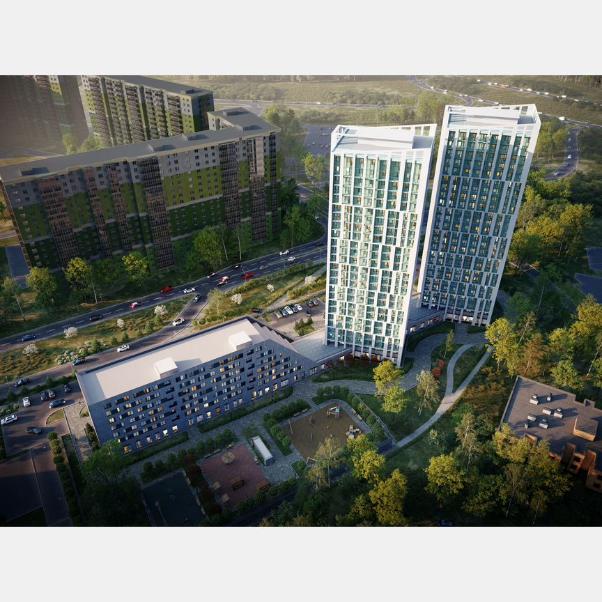 Квартира-студия, 22 м², 17/25 эт.