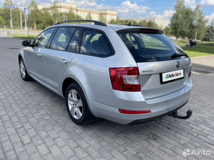 Skoda Octavia 1.6 AT, 2015, 147 500 км