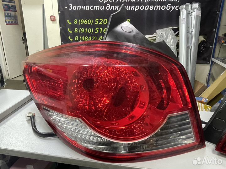 Фонари chevrolet cruze хэтчбек