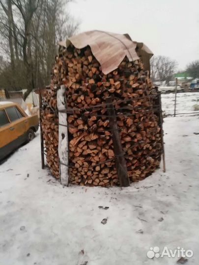 Дрова колотые