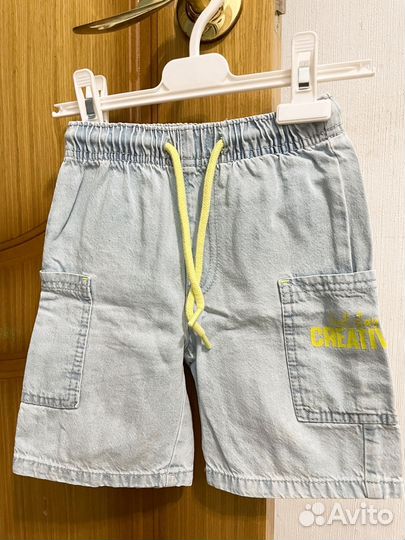 Костюм шорты и рубашка для мальчика 98-110