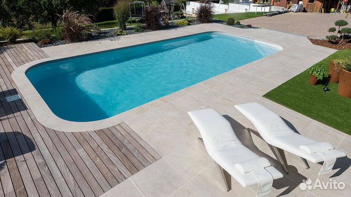 Пластиковый бассейн