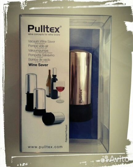 Вакуумная пробка для вина Pulltex, Vacum Wine Save