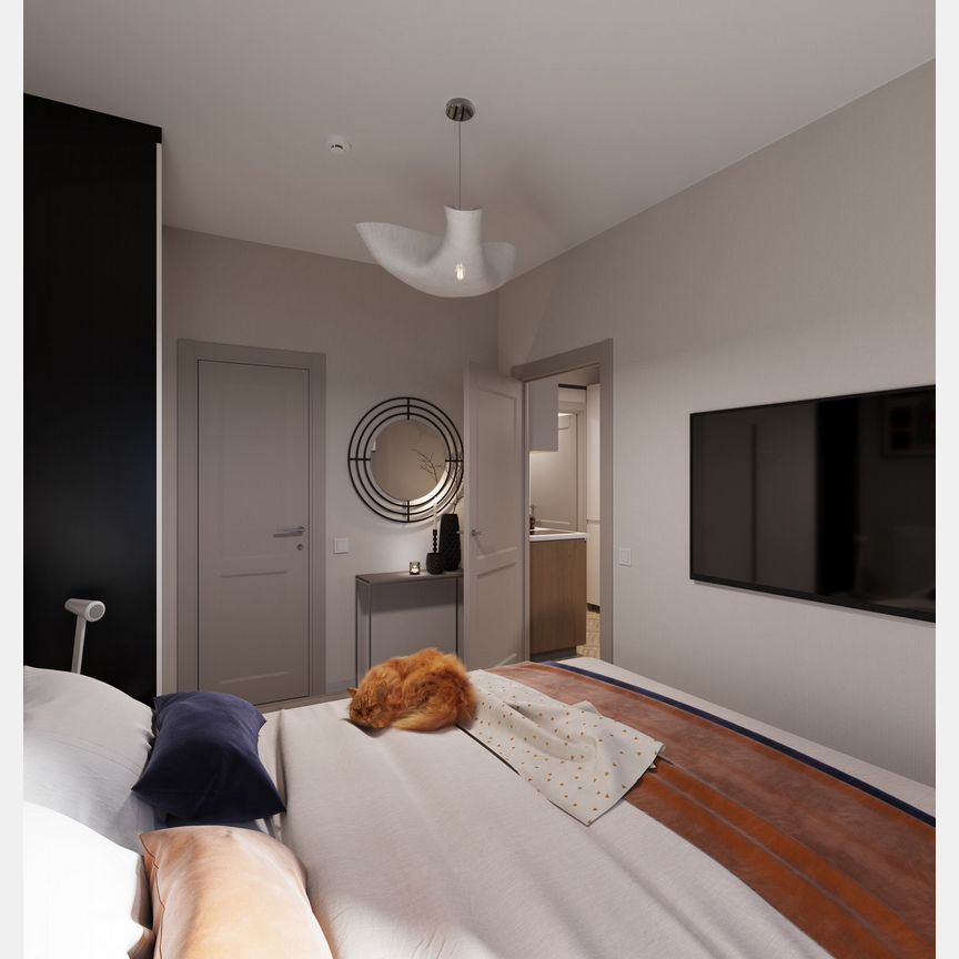 1-к. квартира, 36 м², 18/25 эт.