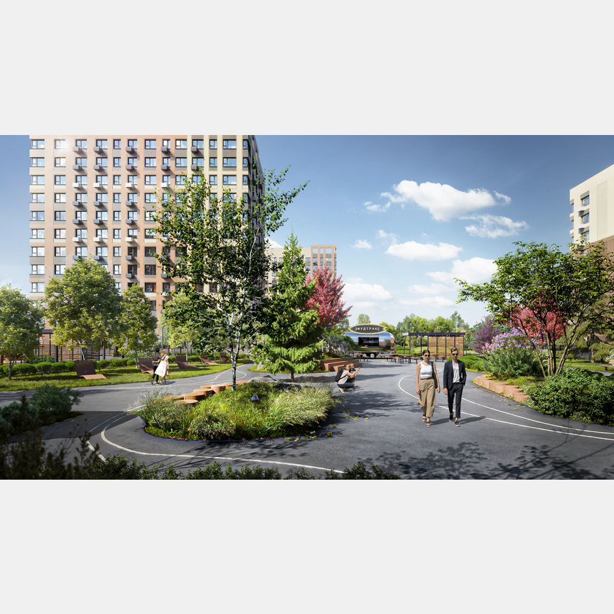 1-к. квартира, 32,9 м², 8/9 эт.