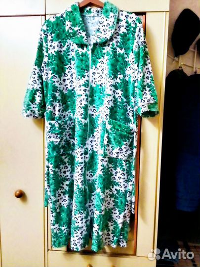 Халат велюровый женский новый 52 разм