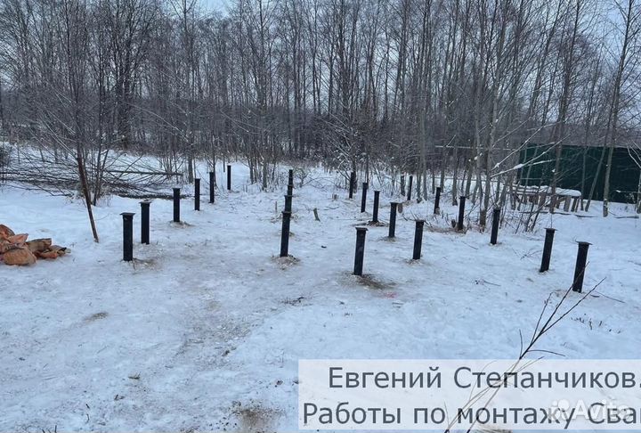 Винтовые сваи и Монтаж