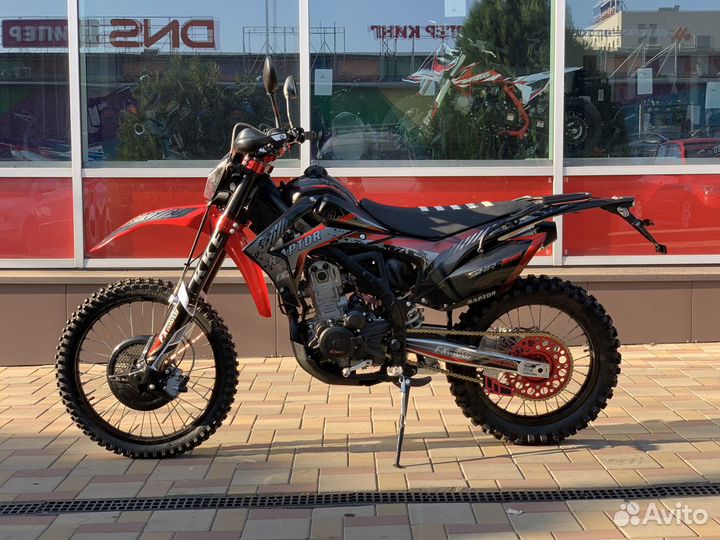 Мотоцикл FX moto Raptor CBS300. колёса 21/18