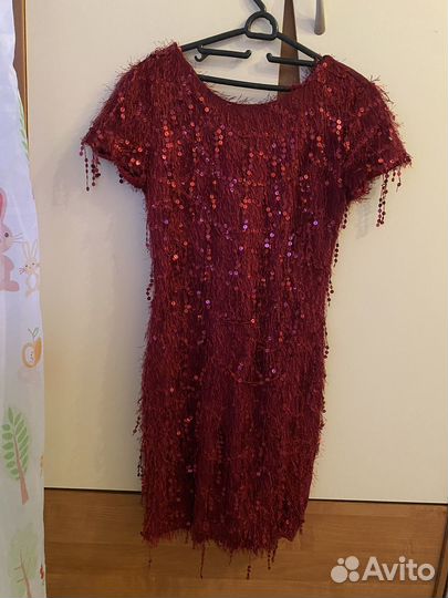 Платье блестящее
