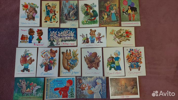 Коллекция открыток СССР