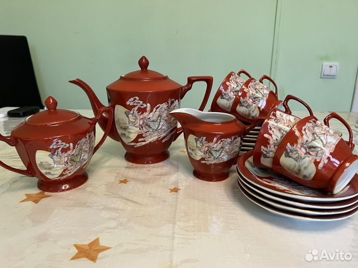 Сервиз чайный китайский фарфор