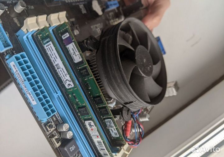 Asus P8Z77-V LX + i5-3470 + 8gb